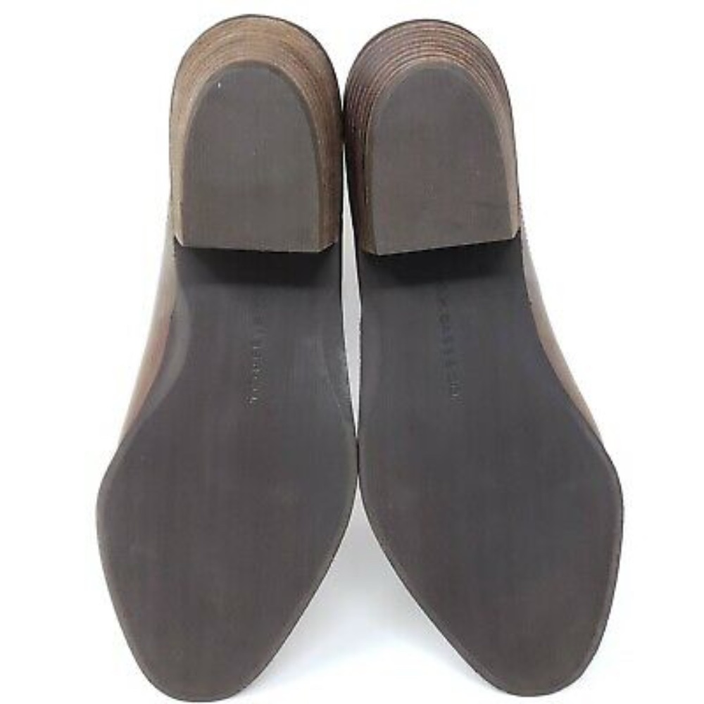 HP💝G.H.Bass Nikki Tan Leather Booties sz 7 - Picture 7 of 7